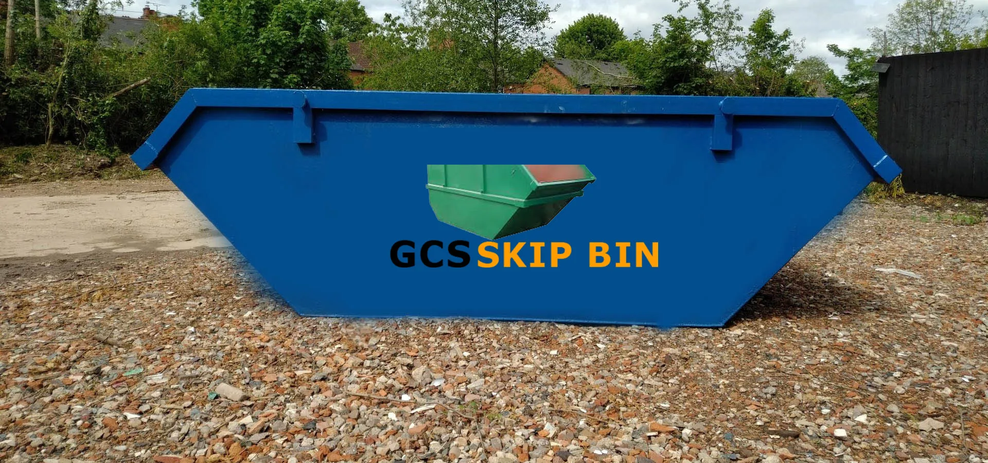 GCS Skip Bins skip bin delivered and ready to fill